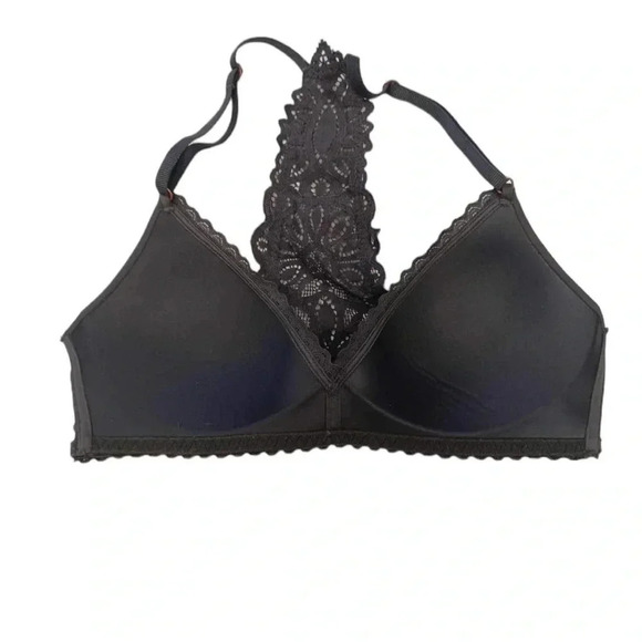 Aerie Charcoal Bralette Size 34B - Picture 5 of 6